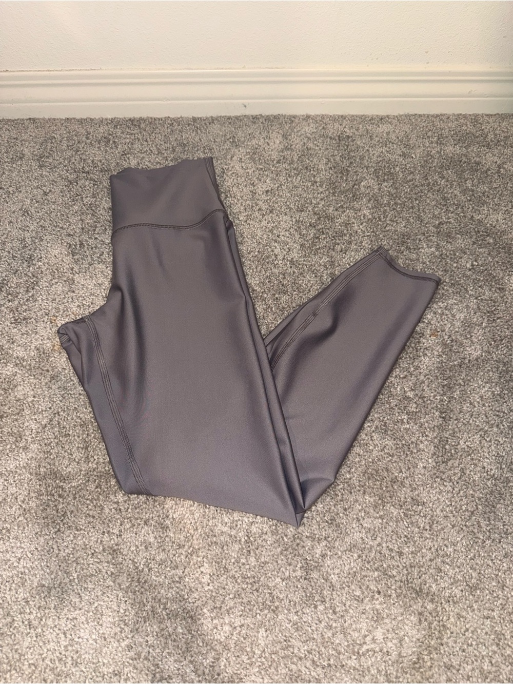 ALO Yoga High-Waist Leggings in Slate Gray